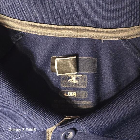 Navy and grey Seattle Seahawks polo shirt size XL - Picture 4 of 8